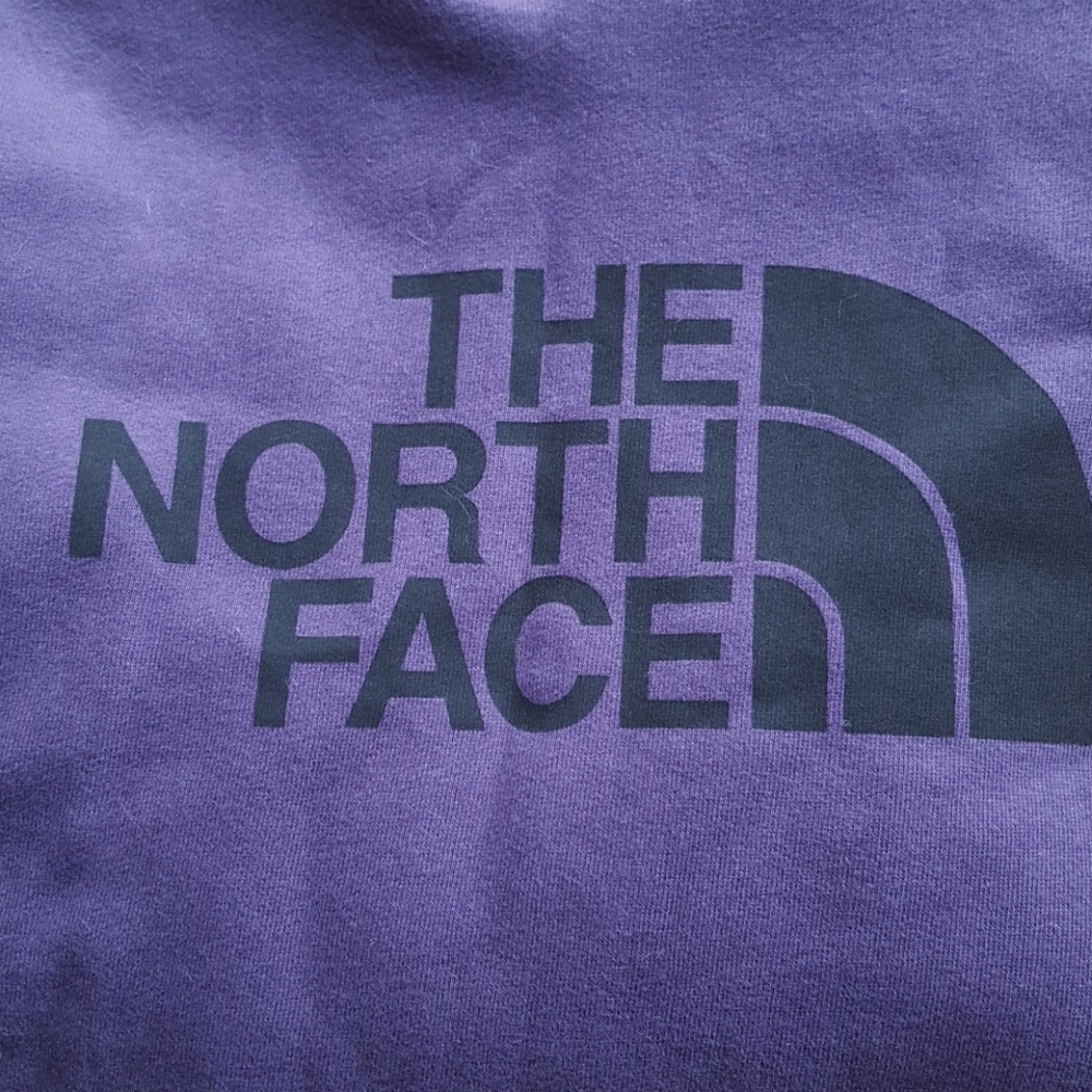 Men's medium purple North face hoodie